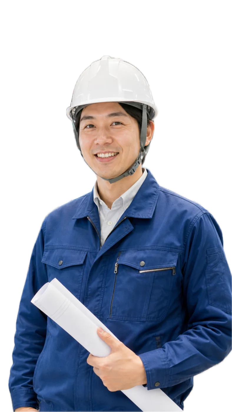 建築設備部の社員