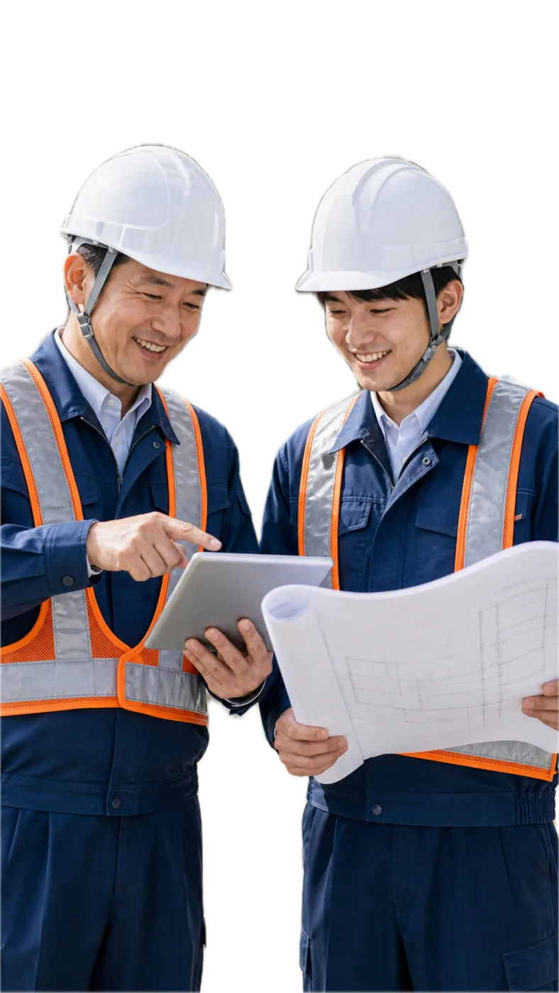 工事部の社員